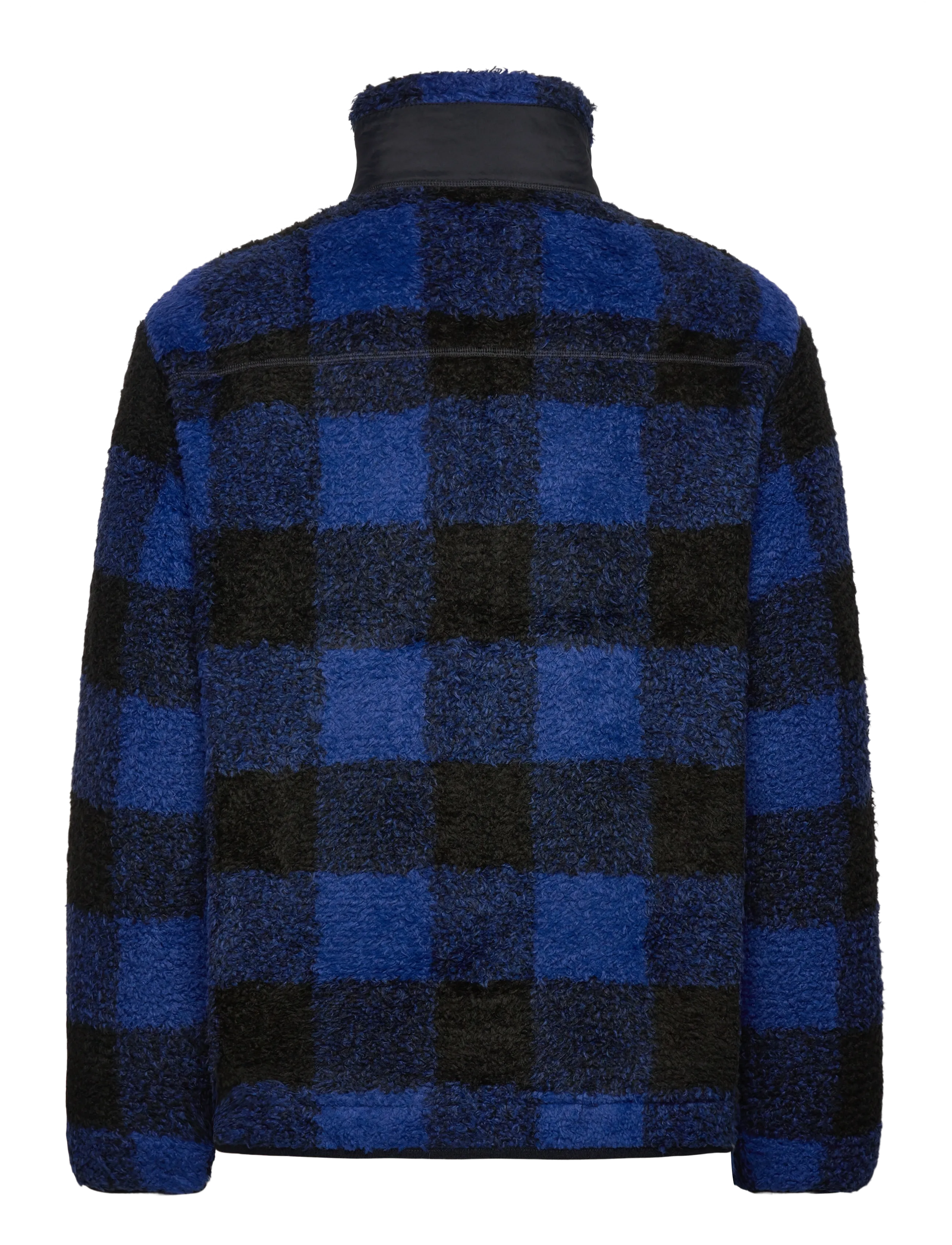 Tommy Hilfiger - TEDDY FLEECE CHECK PULL OVER - sweatshirts - wedge blue / black - 2