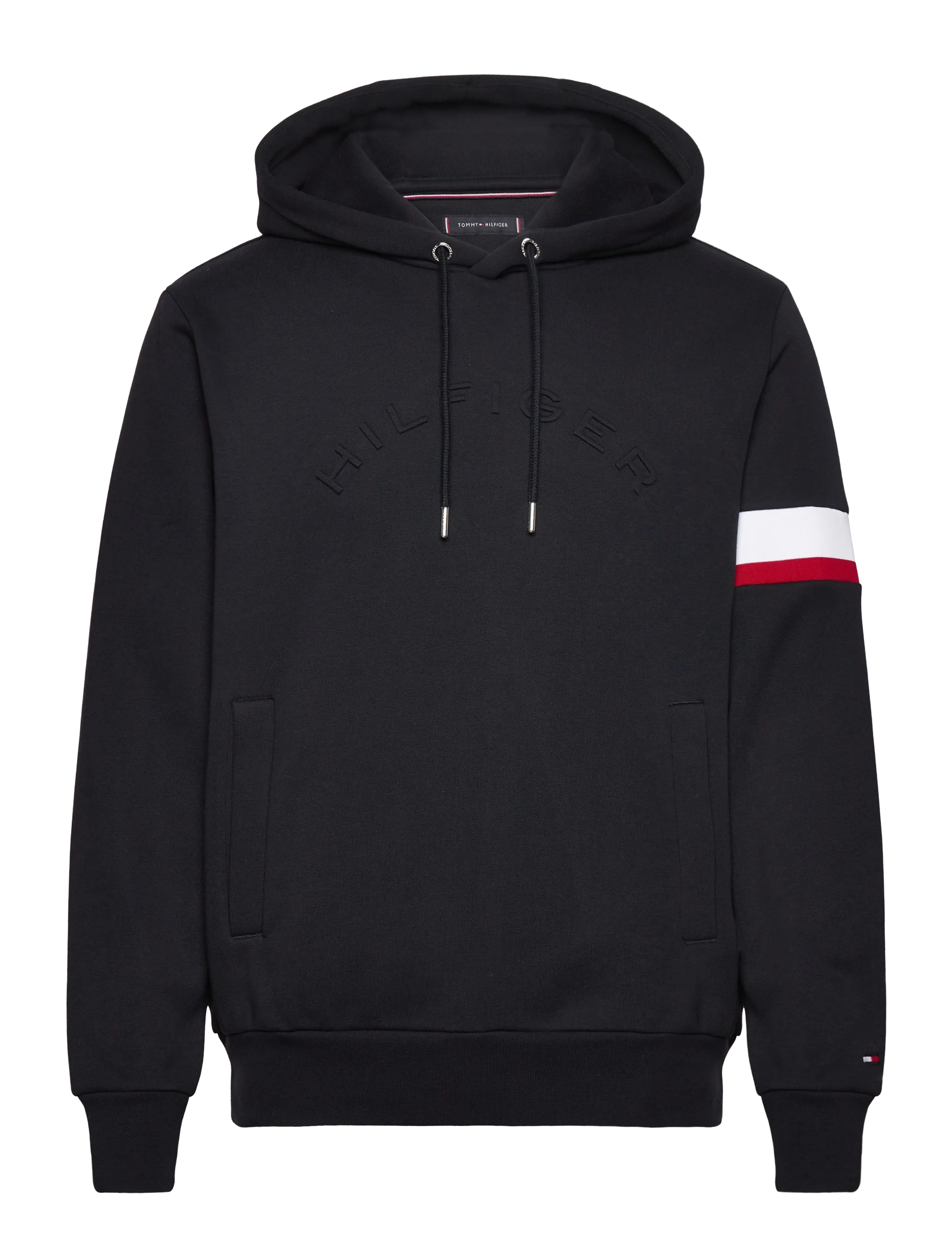 TOMMY HILFIGER Rwb Insert Hoodie Schwarz - XS - Herren