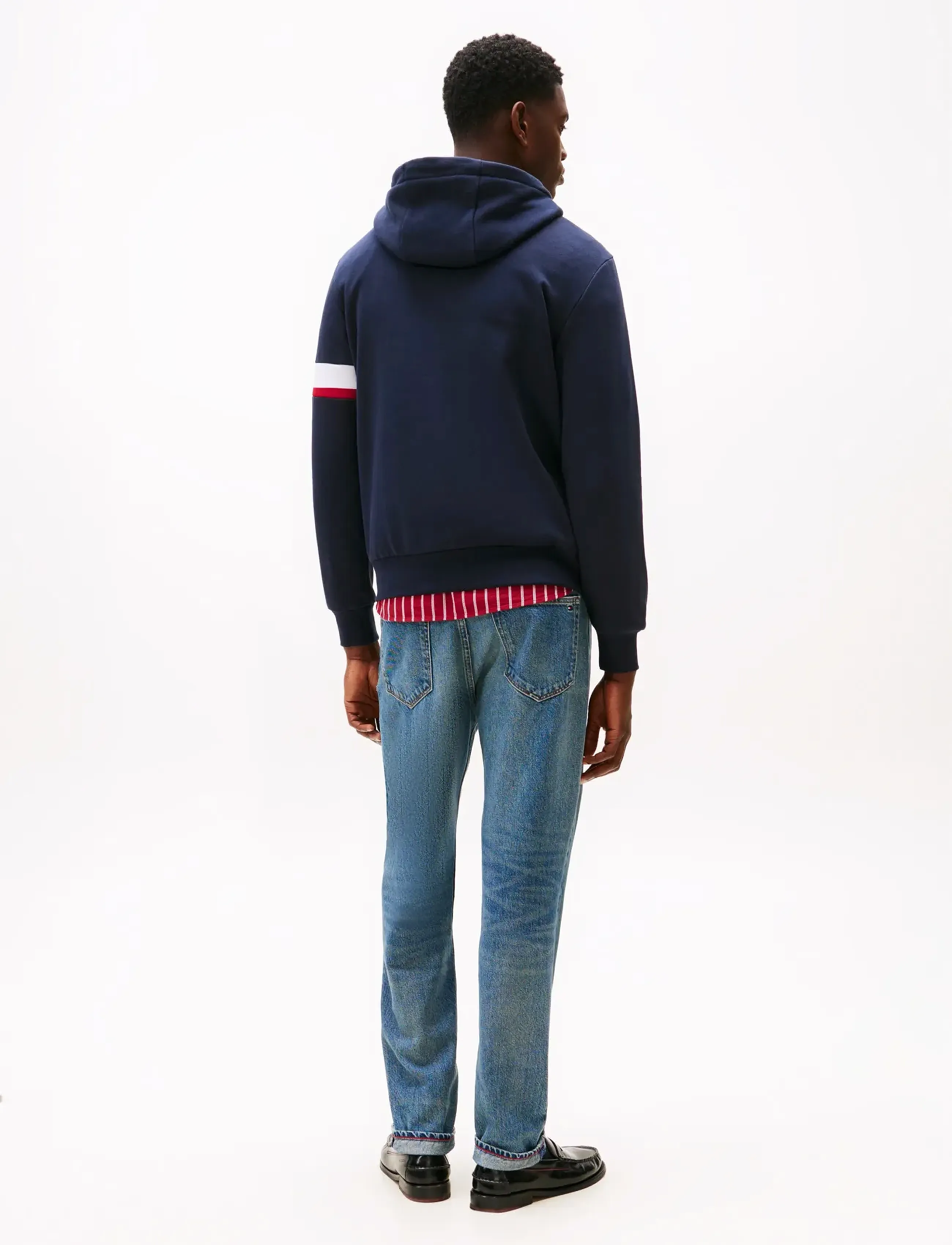 Tommy Hilfiger - RWB INSERT HOODIE - dressipluusid - desert sky - 4