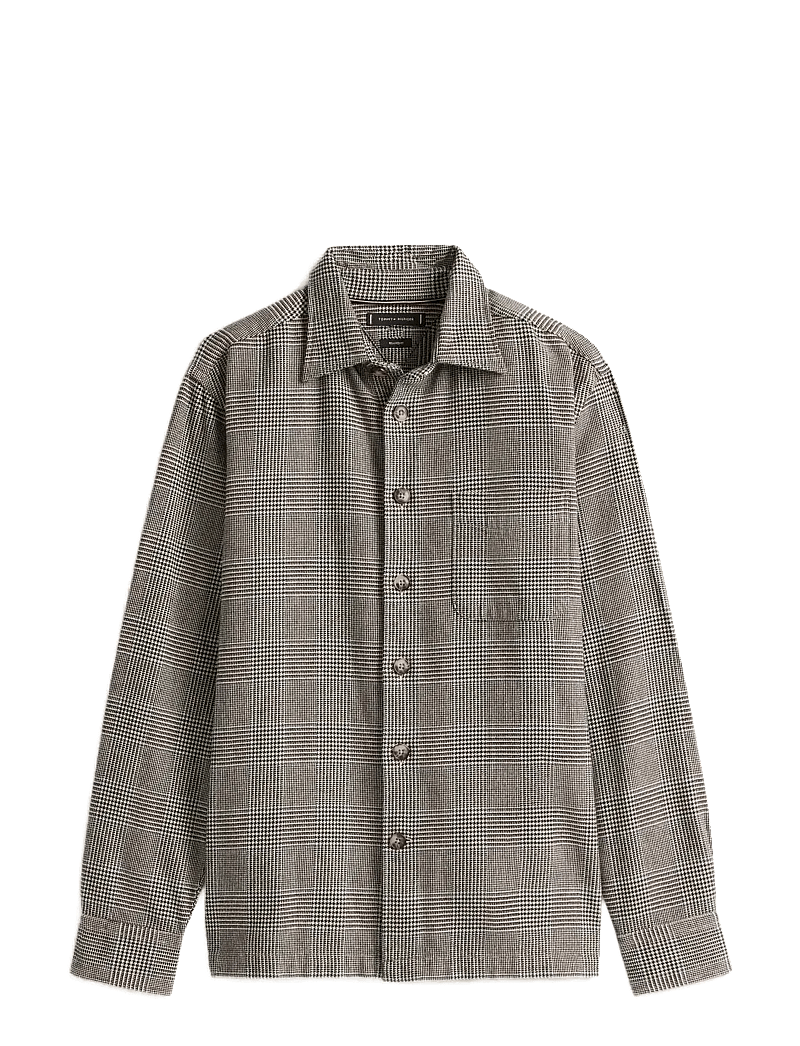 Tommy Hilfiger - FLANNEL PRINCE OF WALES SHIRT - flannel-skjorter - desert sky check - 1