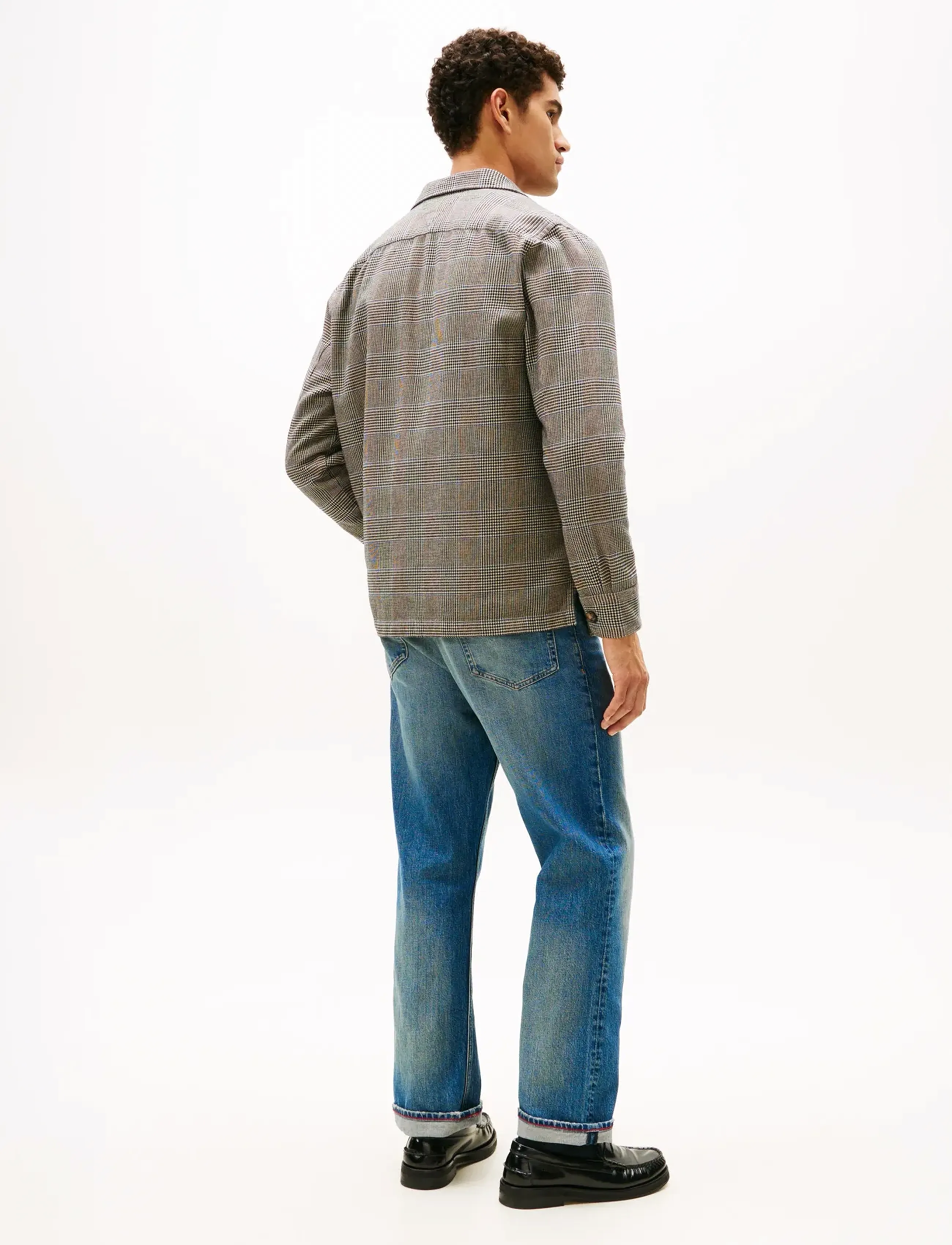 Tommy Hilfiger - FLANNEL PRINCE OF WALES SHIRT - chemises en flanelle - desert sky   check - 3