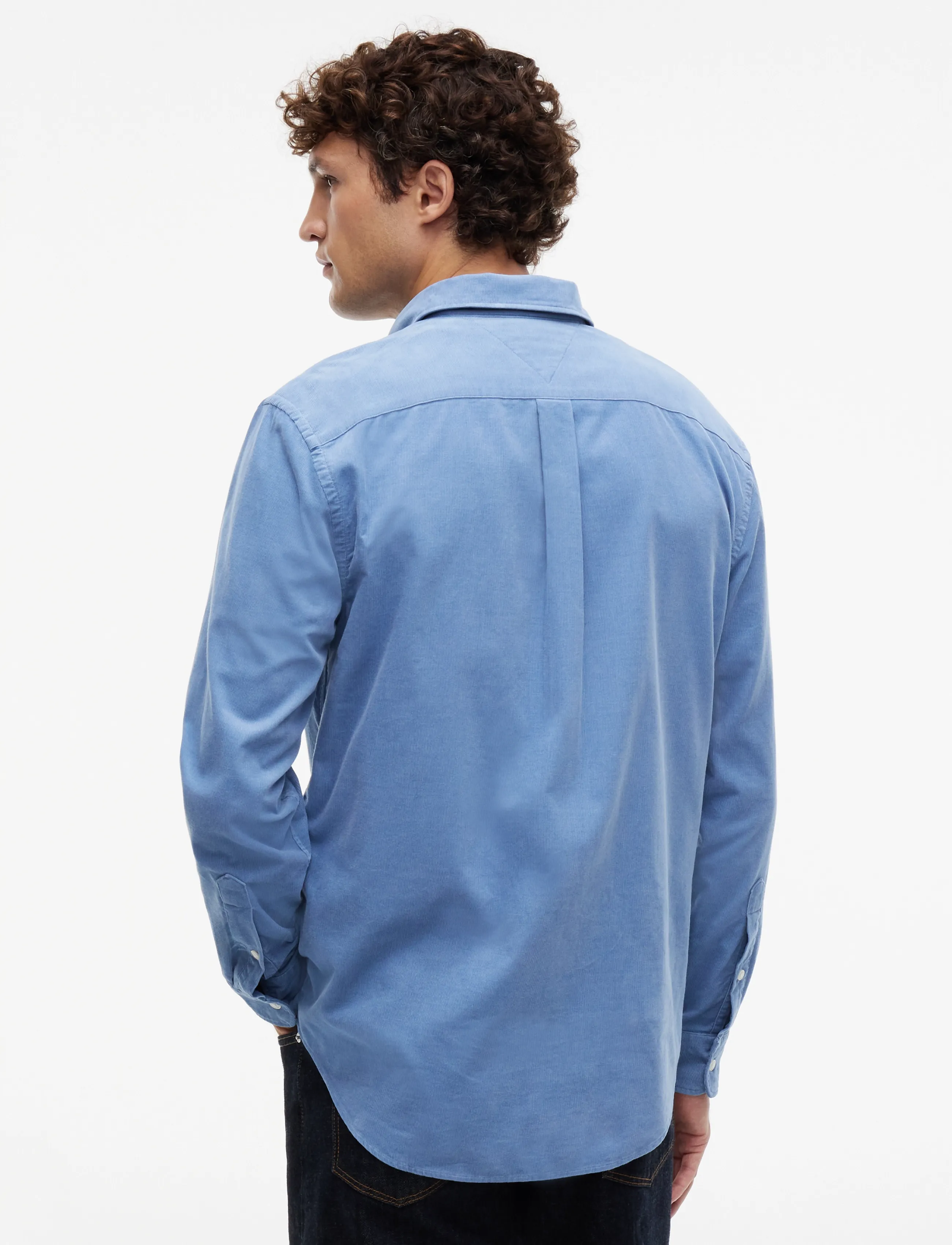 Tommy Hilfiger - SOLID CORDUROY RF SHIRT - casual hemden - brisk blue - 2