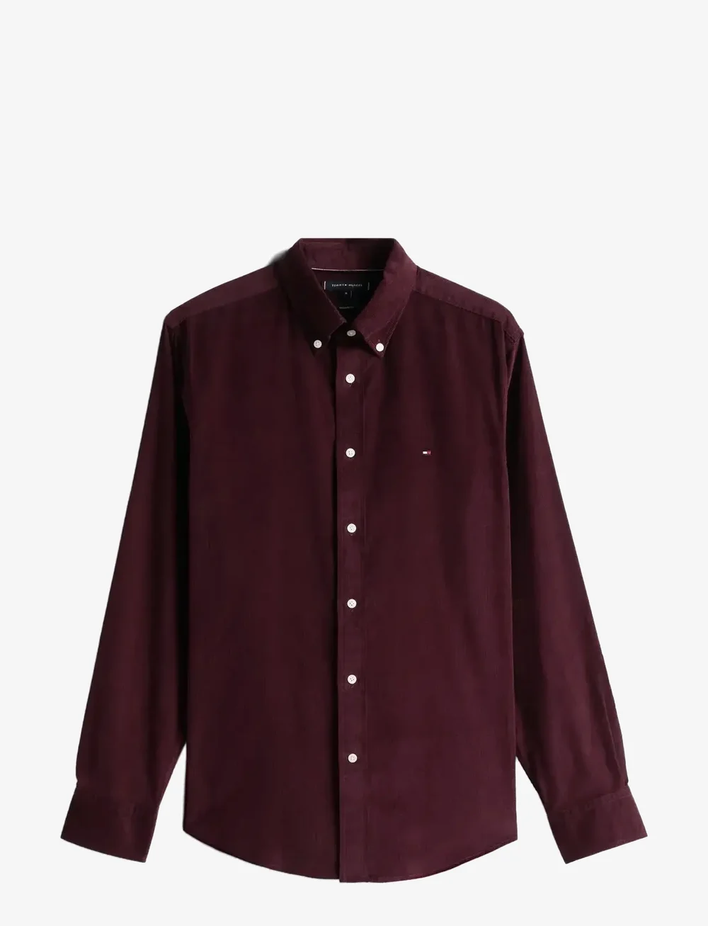 Tommy Hilfiger - SOLID CORDUROY RF SHIRT - manchesterskjortor - deep burgundy - 1