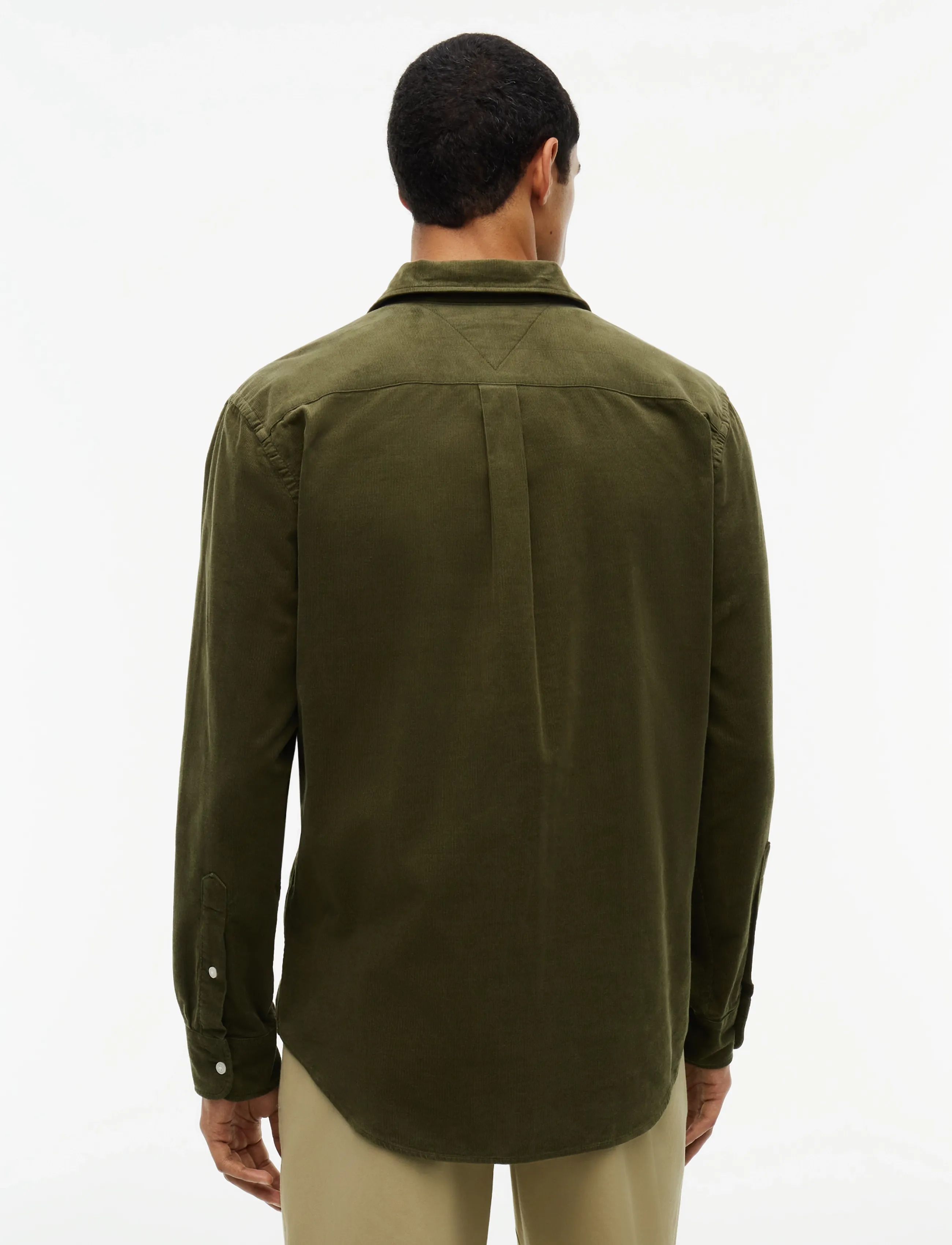 Tommy Hilfiger - SOLID CORDUROY RF SHIRT - casual skjortor - huntsman green - 2
