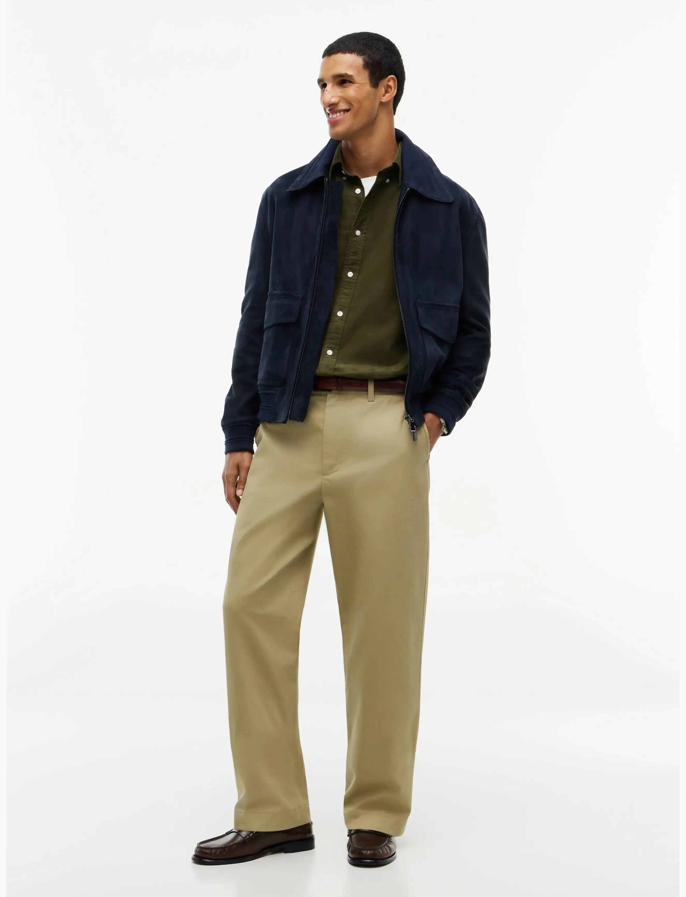 Tommy Hilfiger - SOLID CORDUROY RF SHIRT - casual skjortor - huntsman green - 4