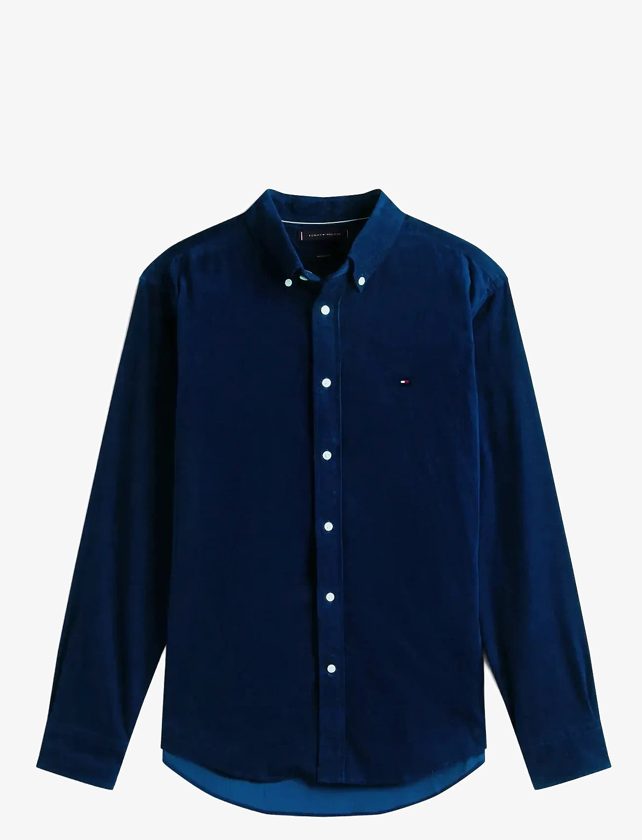 Tommy Hilfiger - SOLID CORDUROY RF SHIRT - manchesterskjortor - imperial navy - 1