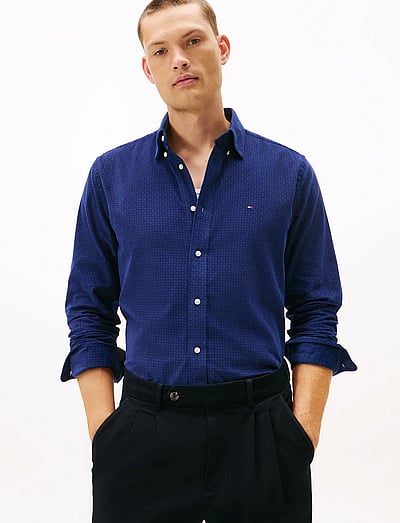 Corduroy Printed Shirt - Casual