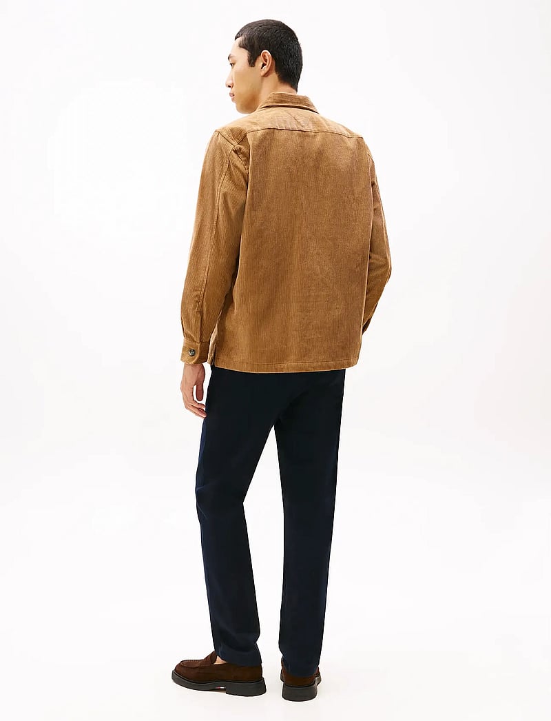 Tommy Hilfiger - CORDUROY RLX OVERSHIRT - manchesterskjortor - hickory cord - 3