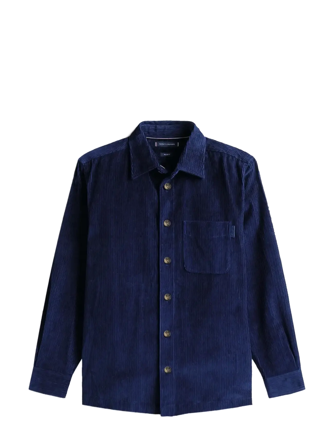 Tommy Hilfiger CORDUROY RLX OVERSHIRT - Kleidung - IMPERIAL NAVY / navy