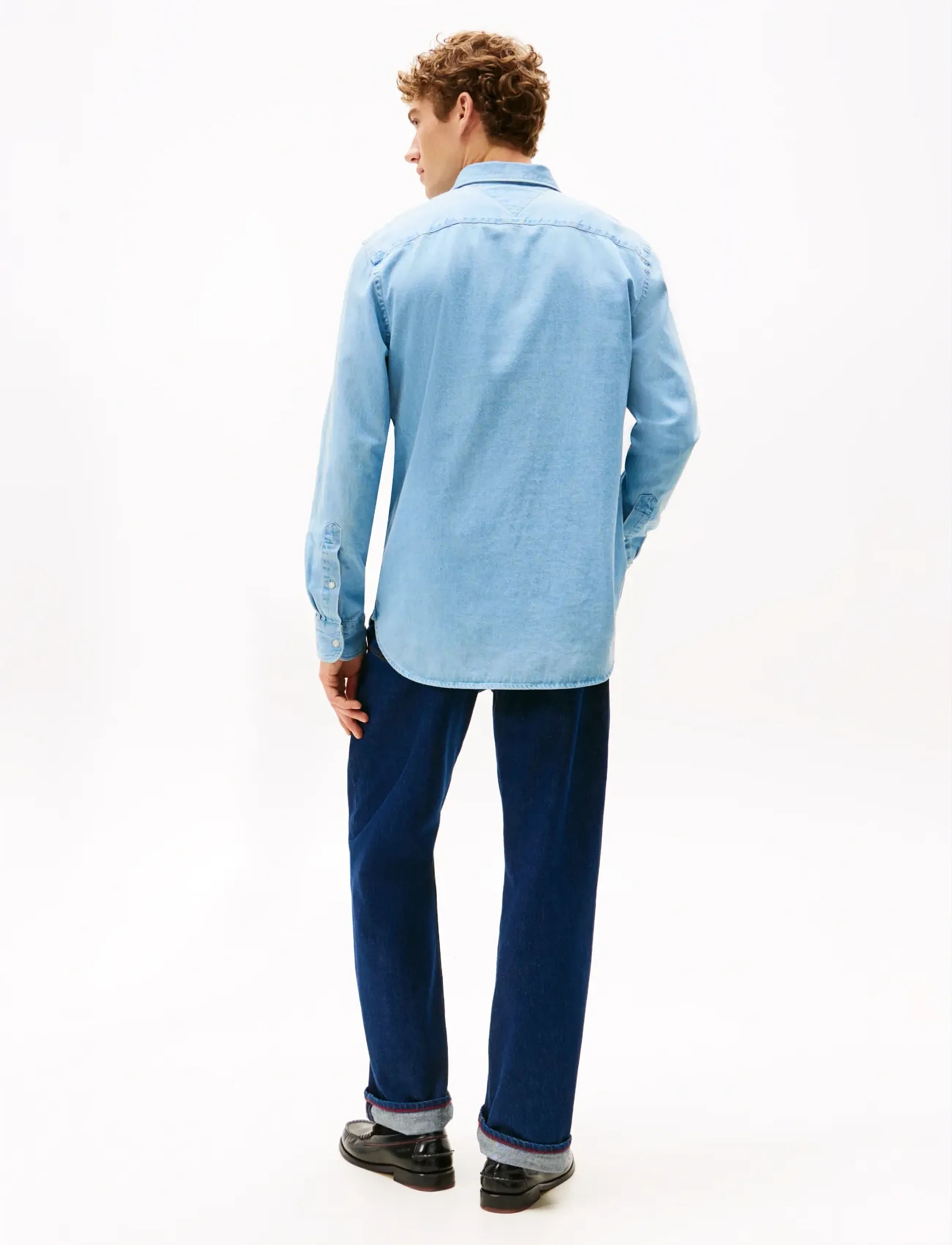 Tommy Hilfiger - DENIM RF SHIRT - casual skjorter - light blue denim - 4