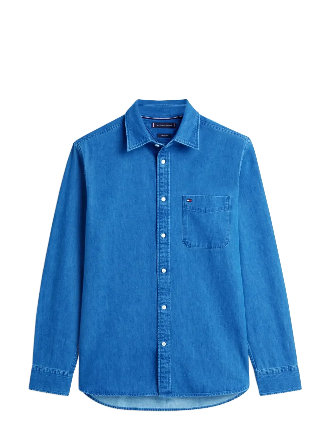 DENIM RF SHIRT - MID BLUE DENIM