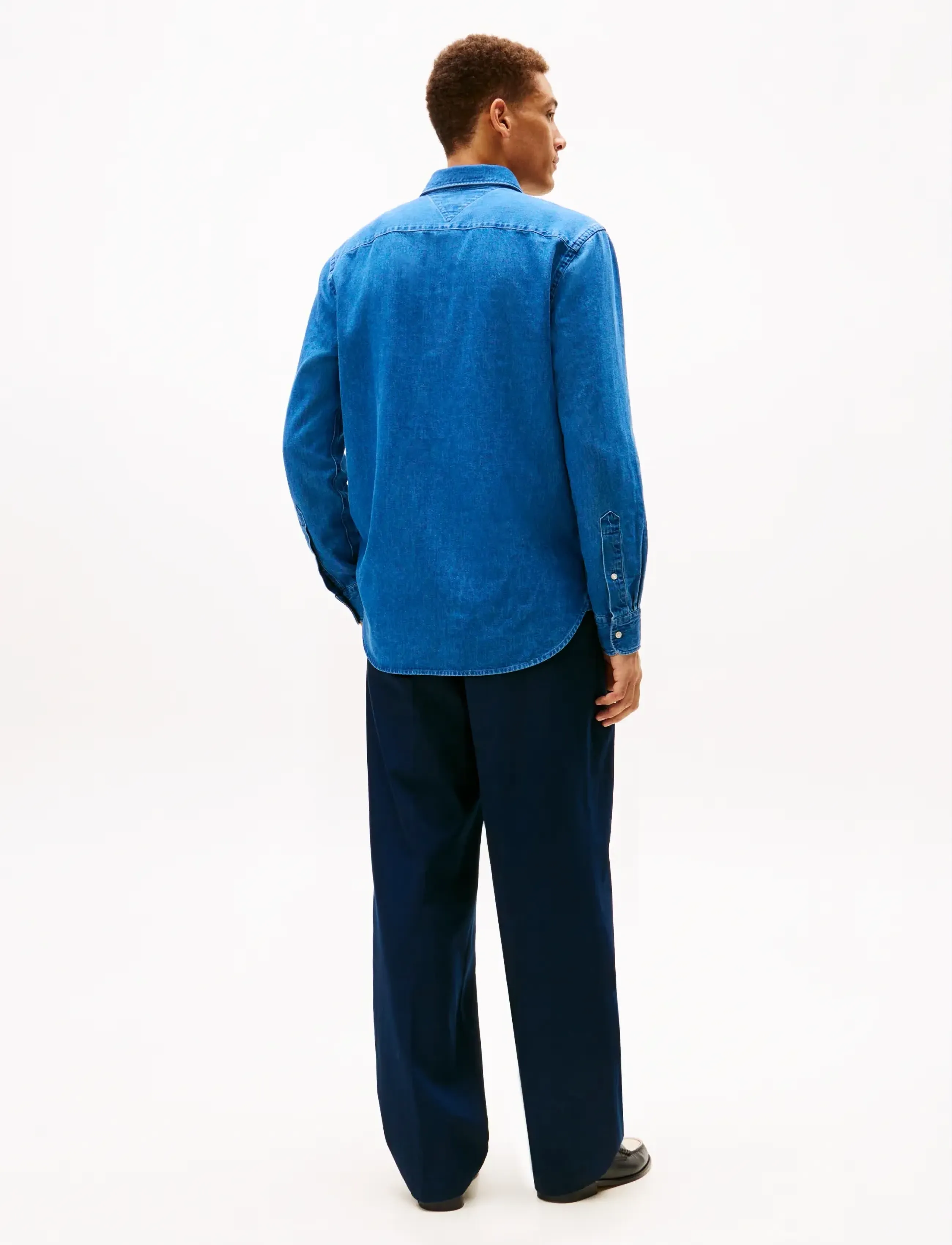 Tommy Hilfiger - DENIM RF SHIRT - jeansskjortor - mid blue denim - 3