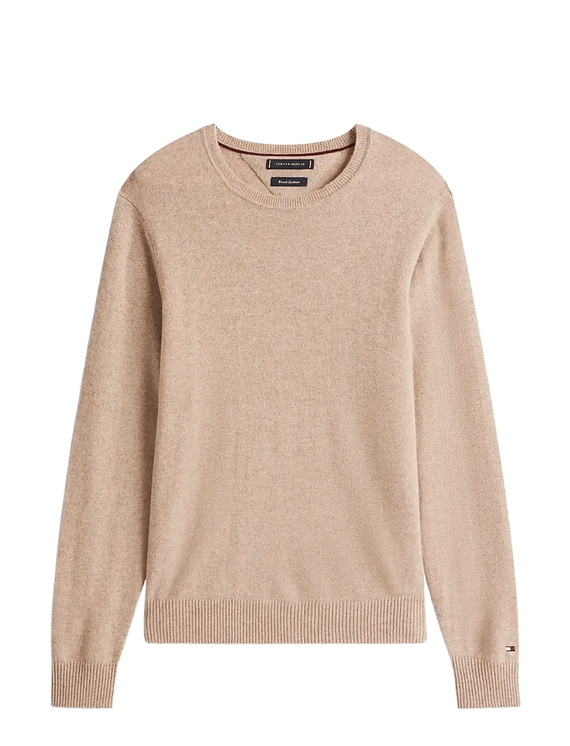 Tommy Hilfiger - DC CASHMERE C NK - rundhalsad - coastal taupe - 1