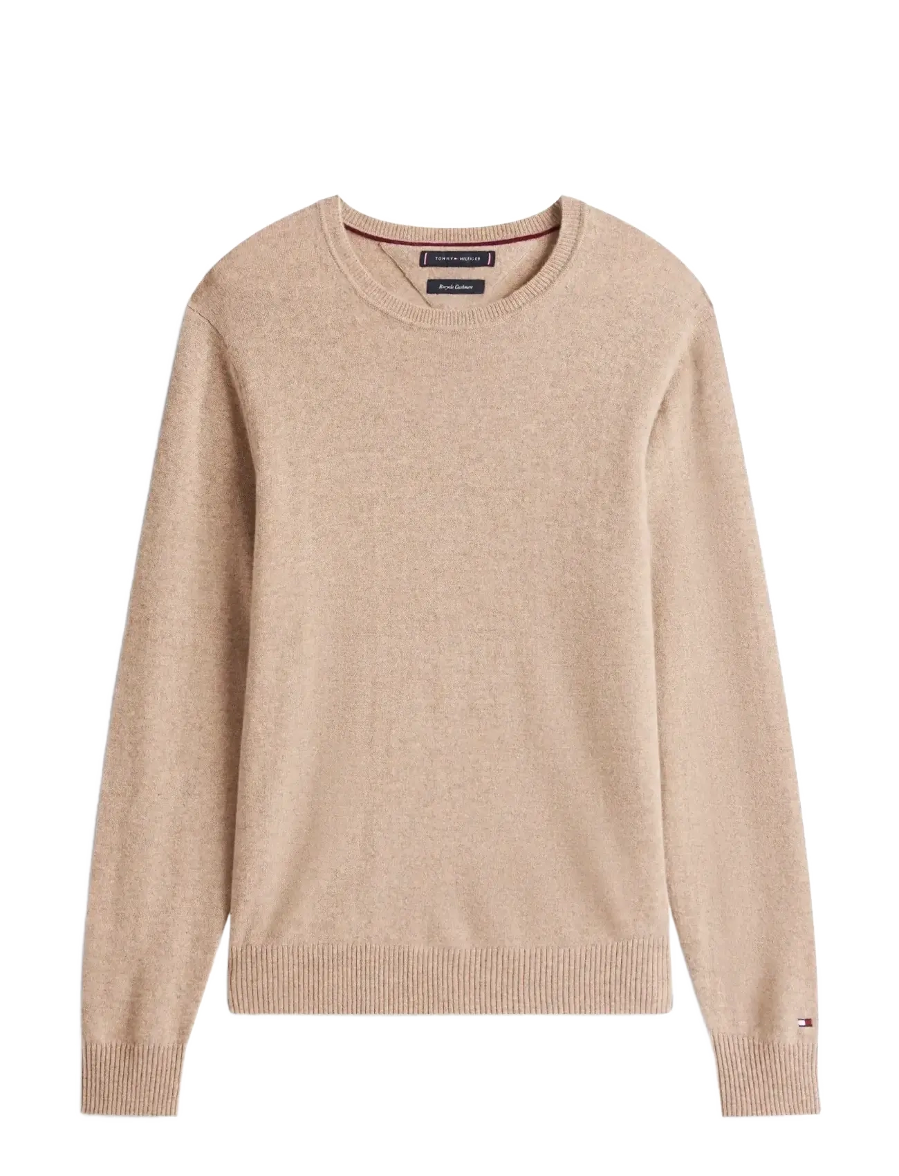 Tommy Hilfiger DC CASHMERE  C NK - Strickmode - COASTAL TAUPE / brown