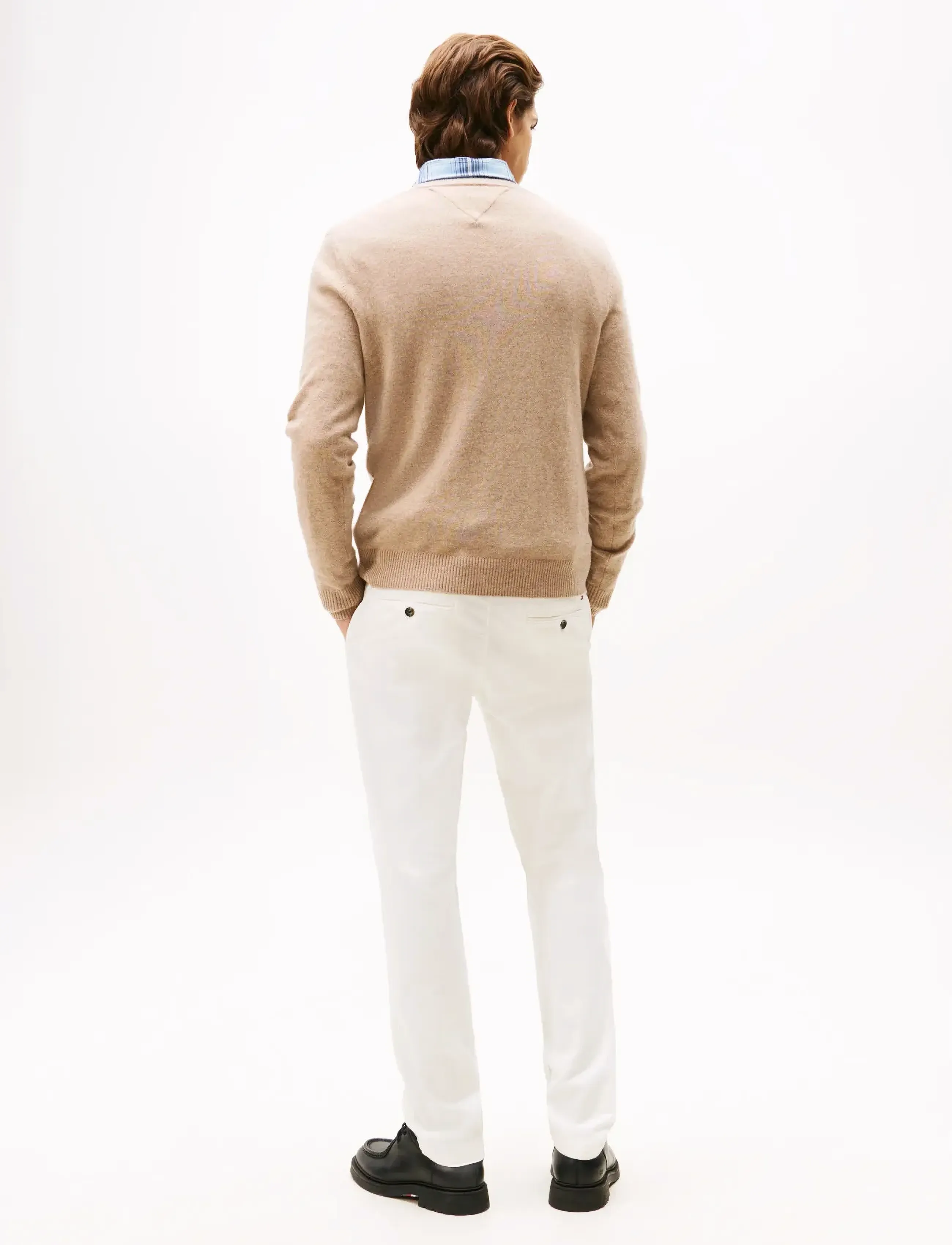 Tommy Hilfiger - DC CASHMERE  C NK - adījumi ar apaļu kakla izgriezumu - coastal taupe - 3