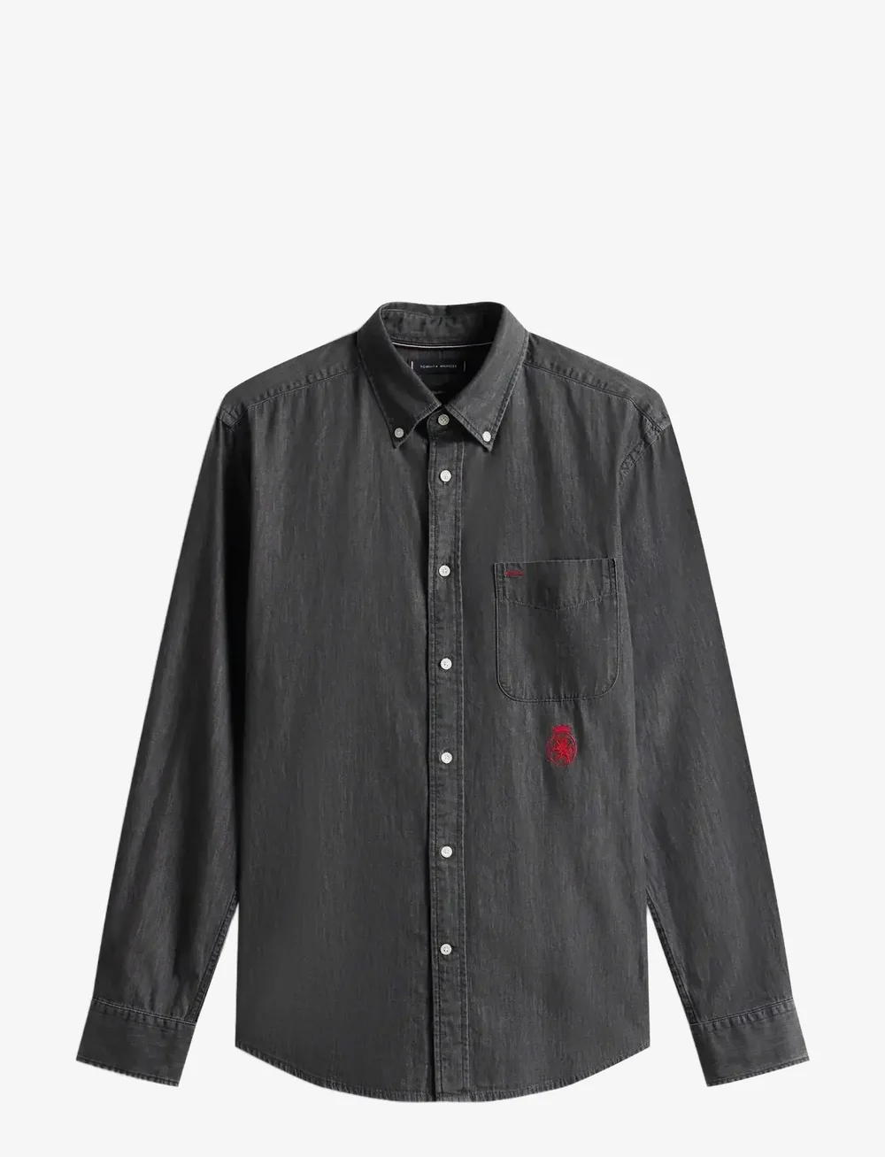 Tommy Hilfiger - WORKWEAR DENIM RF SHIRT - jeanshemden - dark grey denim - 1
