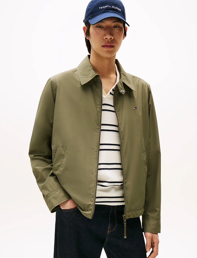 Tommy Hilfiger - PACKABLE IVY JACKET - vindjakker - battle green - 0