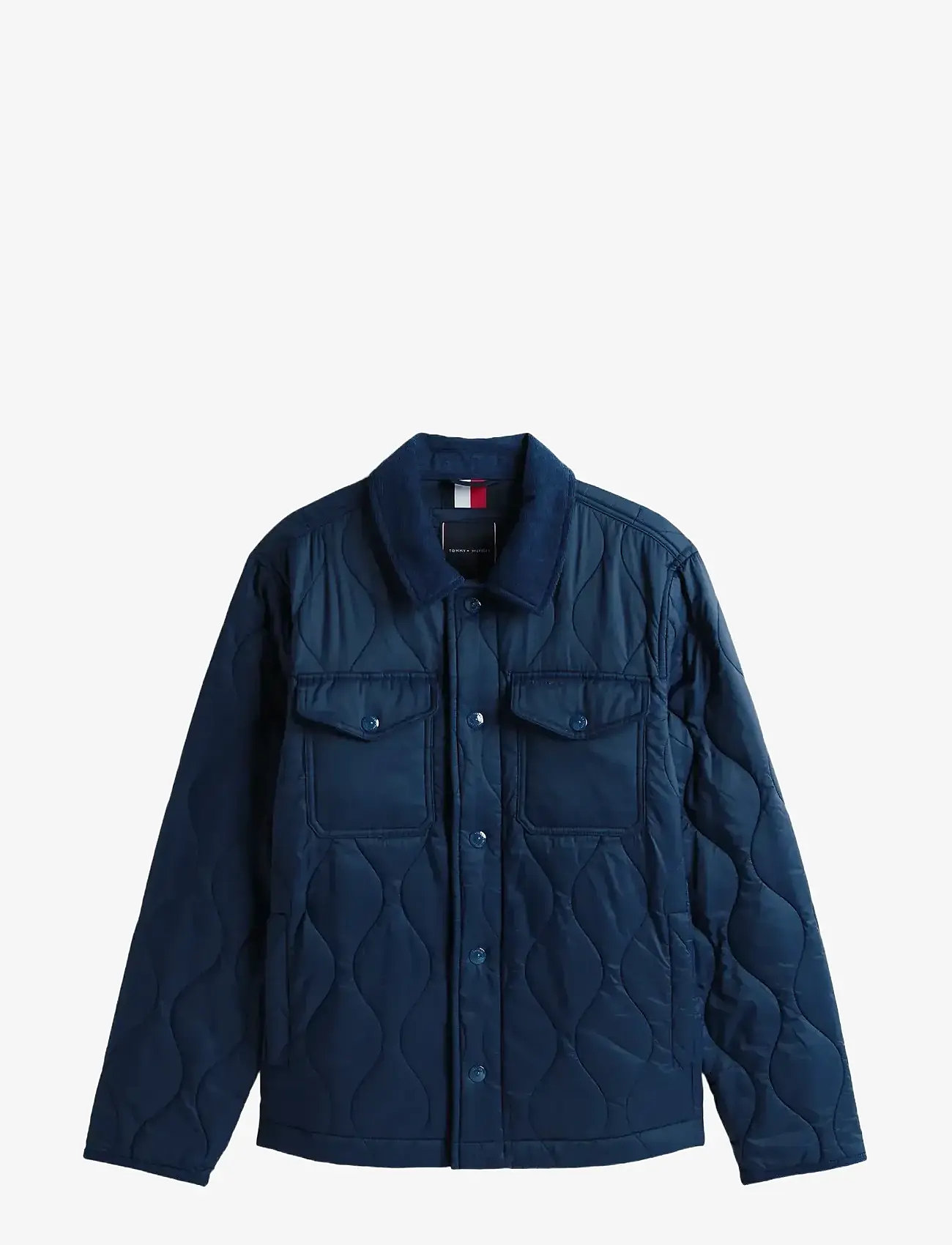 Tommy Hilfiger - MID ONION QUILTED SHIRT JACKET - quiltede - dark night navy - 1