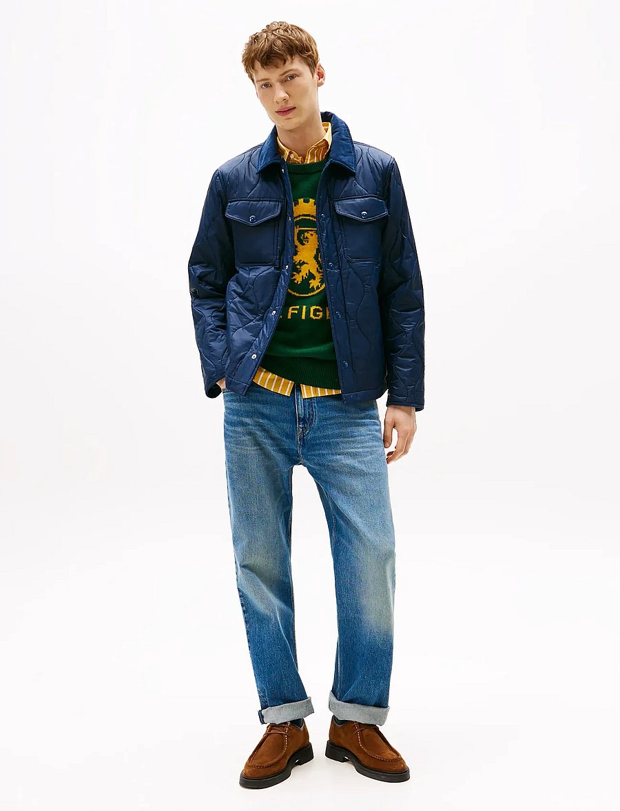 Tommy Hilfiger - MID ONION QUILTED SHIRT JACKET - herbstjacken - dark night navy - 2