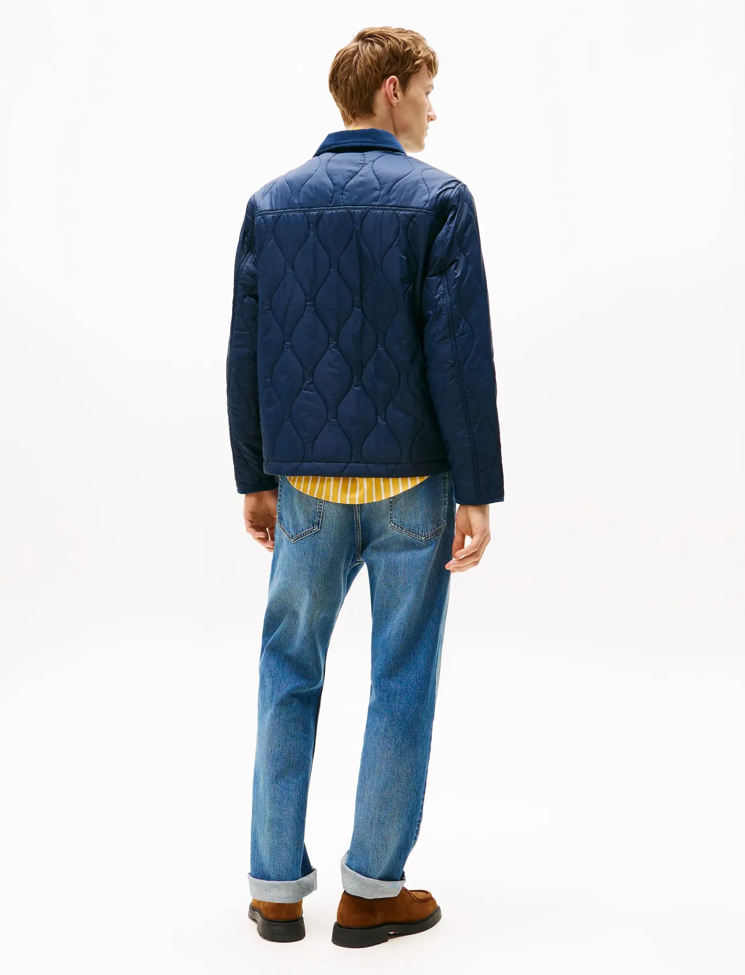 Tommy Hilfiger - MID ONION QUILTED SHIRT JACKET - frühlingsjacken - dark night navy - 3