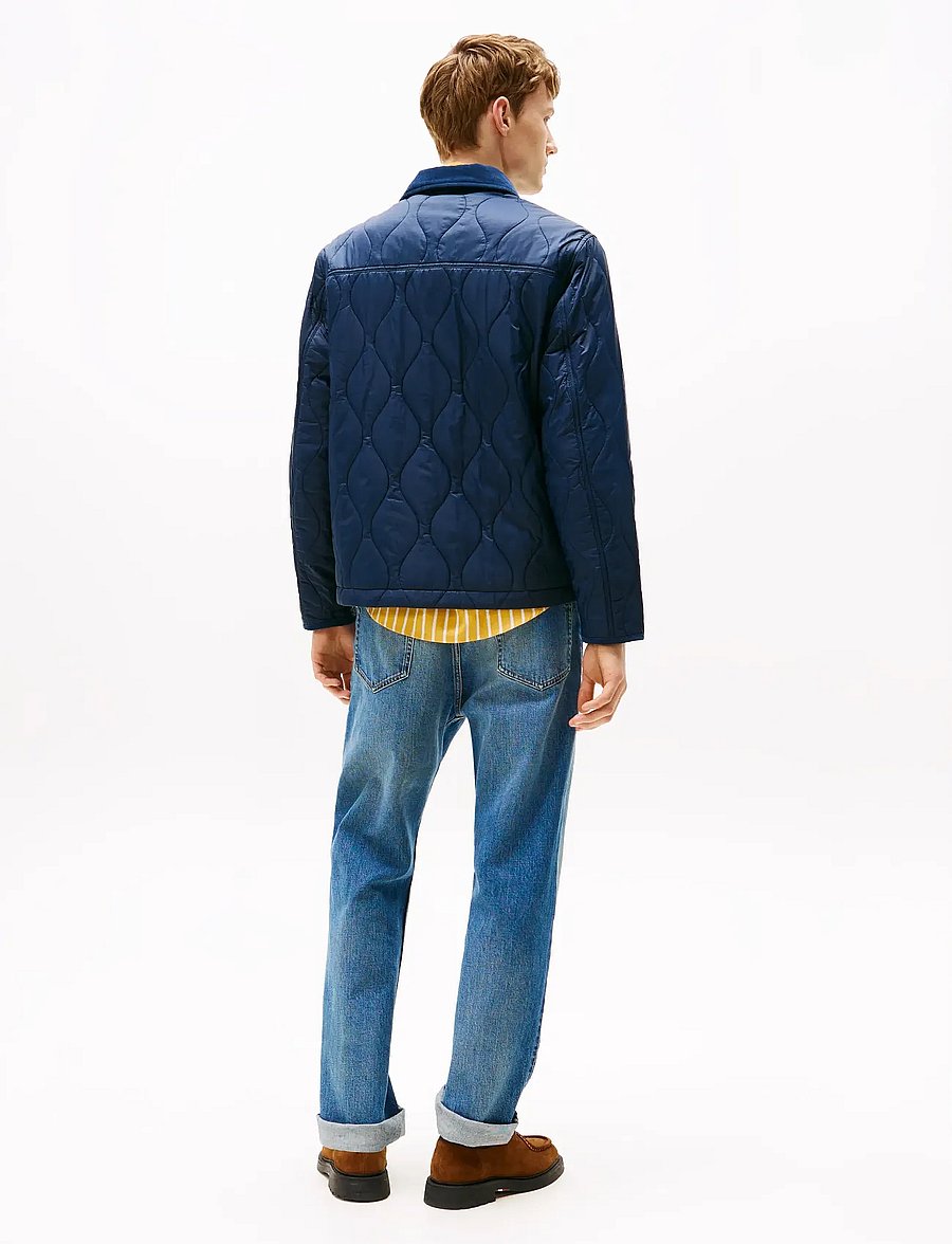 Tommy Hilfiger - MID ONION QUILTED SHIRT JACKET - herbstjacken - dark night navy - 3