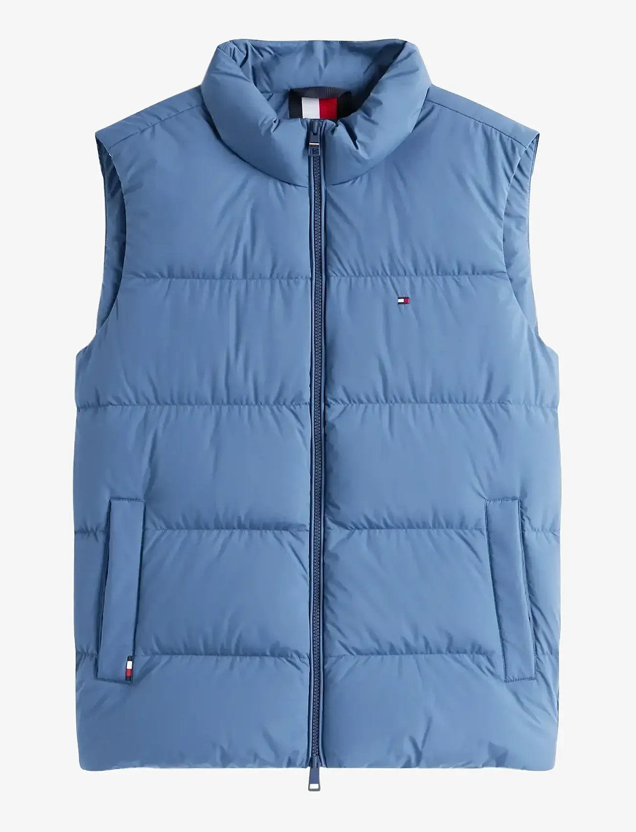 Tommy Hilfiger - DOWN VEST - sügisesed riided - aegean sea - 0