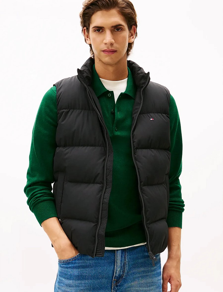 Tommy Hilfiger - DOWN VEST - westen - black - 0