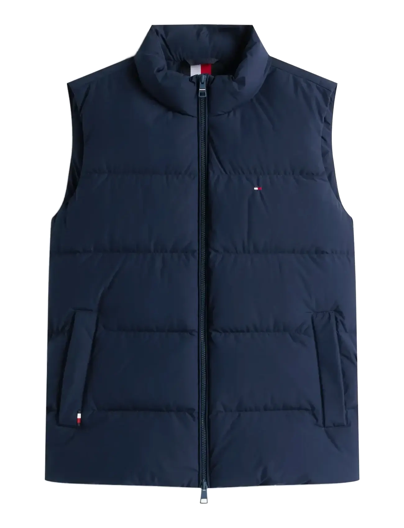 Tommy Hilfiger DOWN VEST - Västar - DESERT SKY / navy