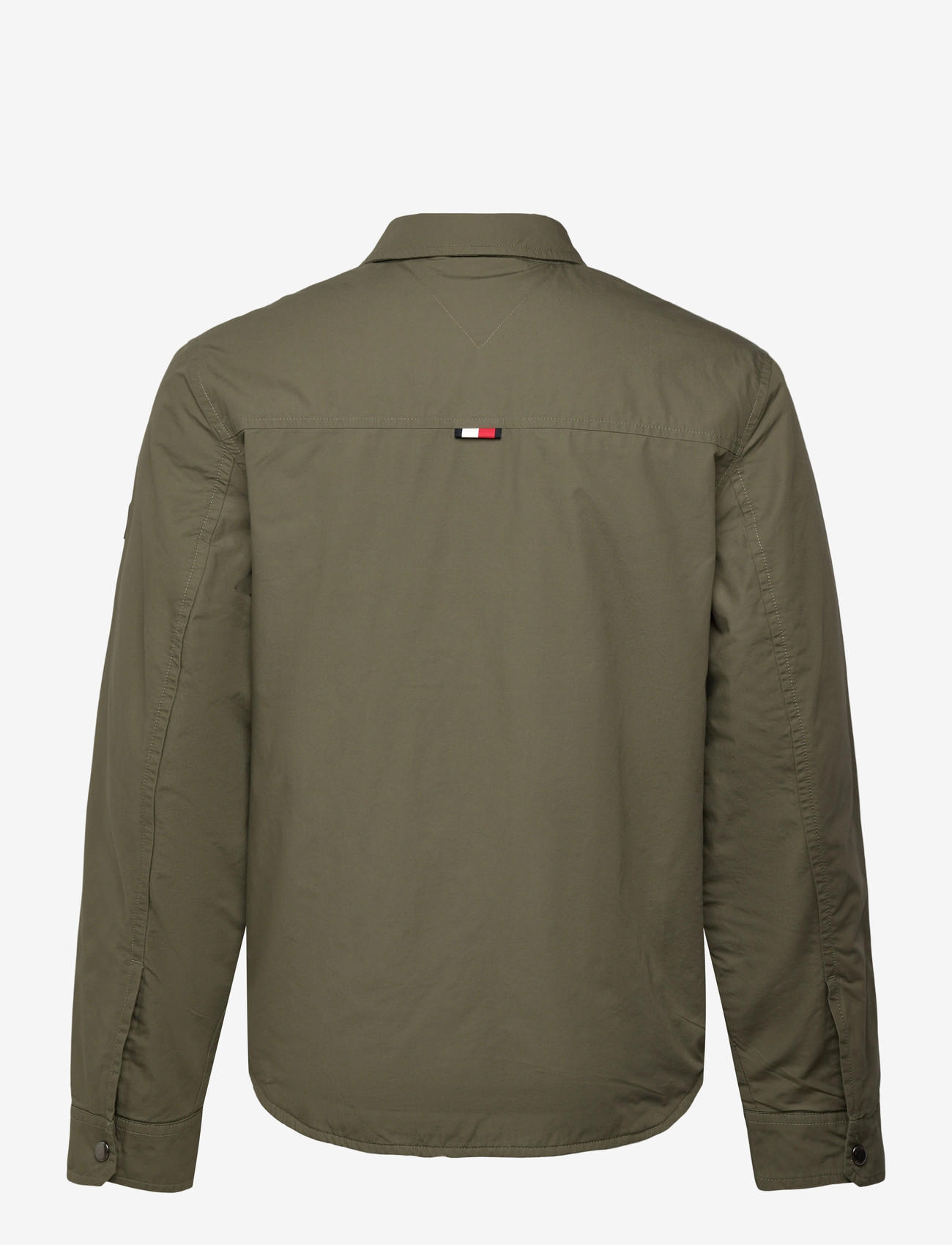 Tommy Hilfiger - PADDED SHIRT JKT - gefütterte jacken - battle green - 2