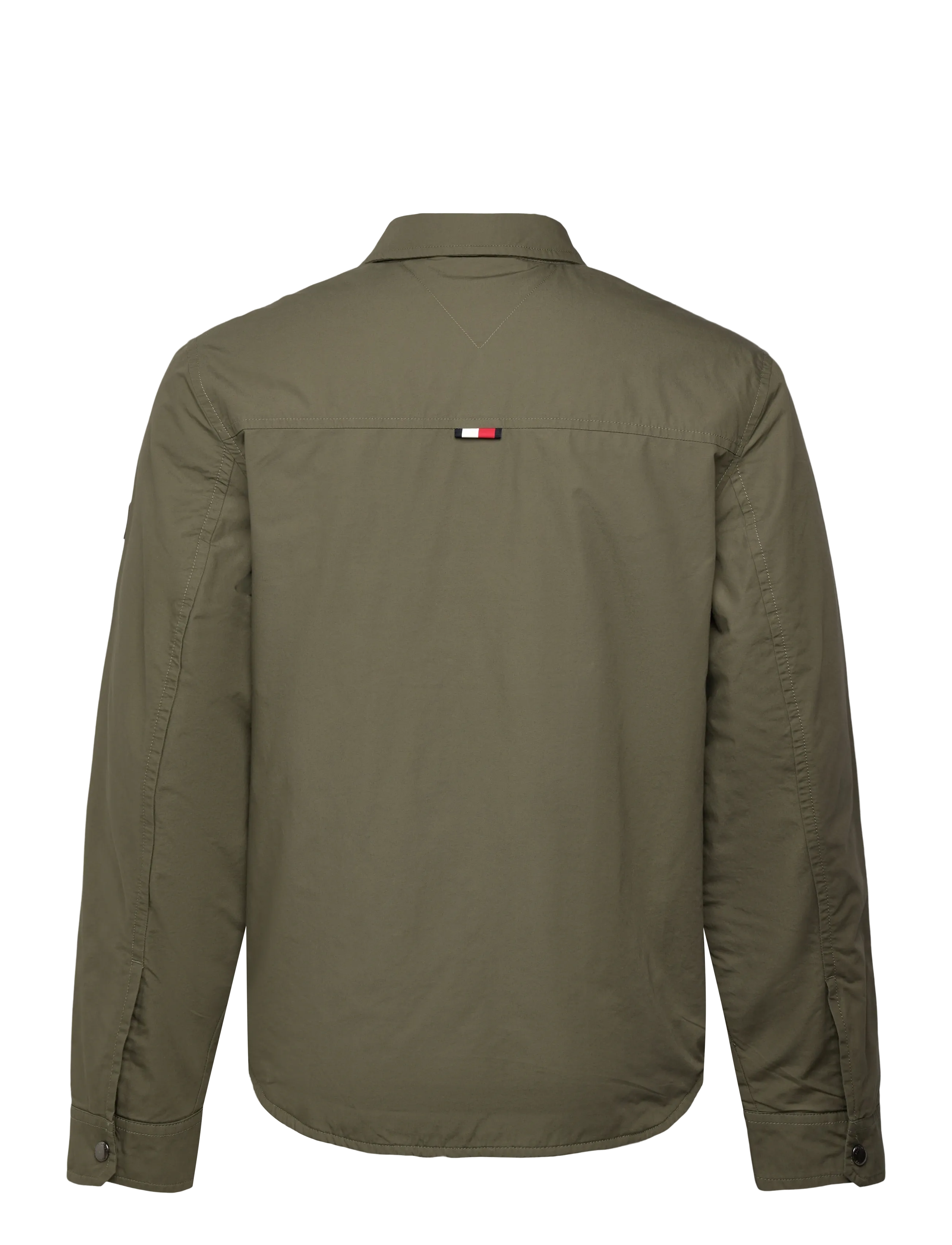 Tommy Hilfiger - PADDED SHIRT JKT - down jackets - battle green - 2