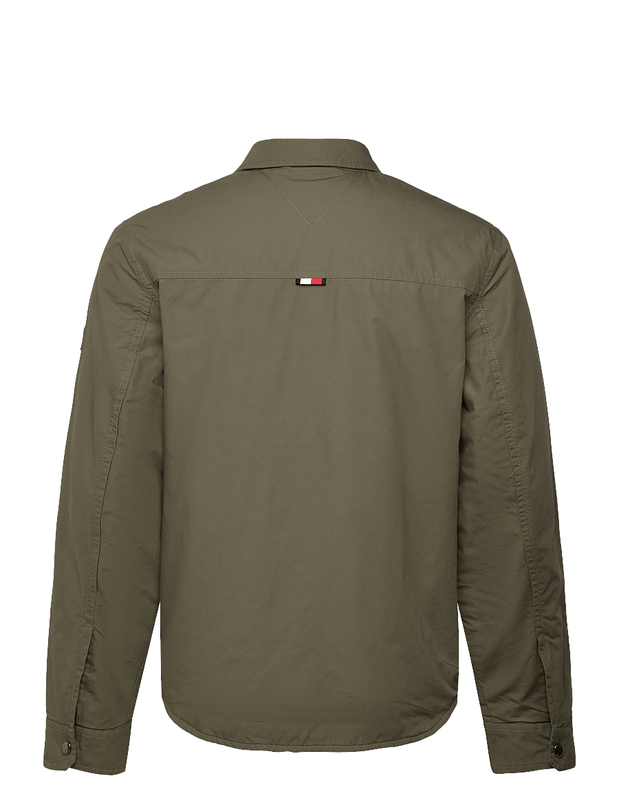 Tommy Hilfiger - PADDED SHIRT JKT - daunenjacken - battle green - 2