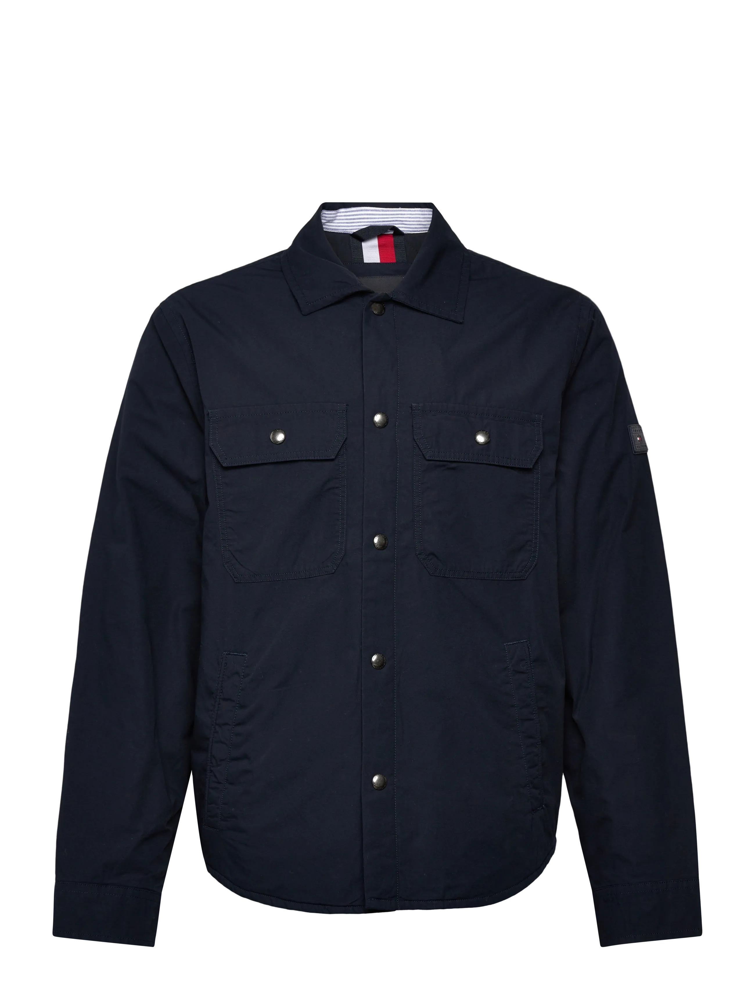 Tommy Hilfiger PADDED SHIRT JKT - Höstjackor - DESERT SKY / navy