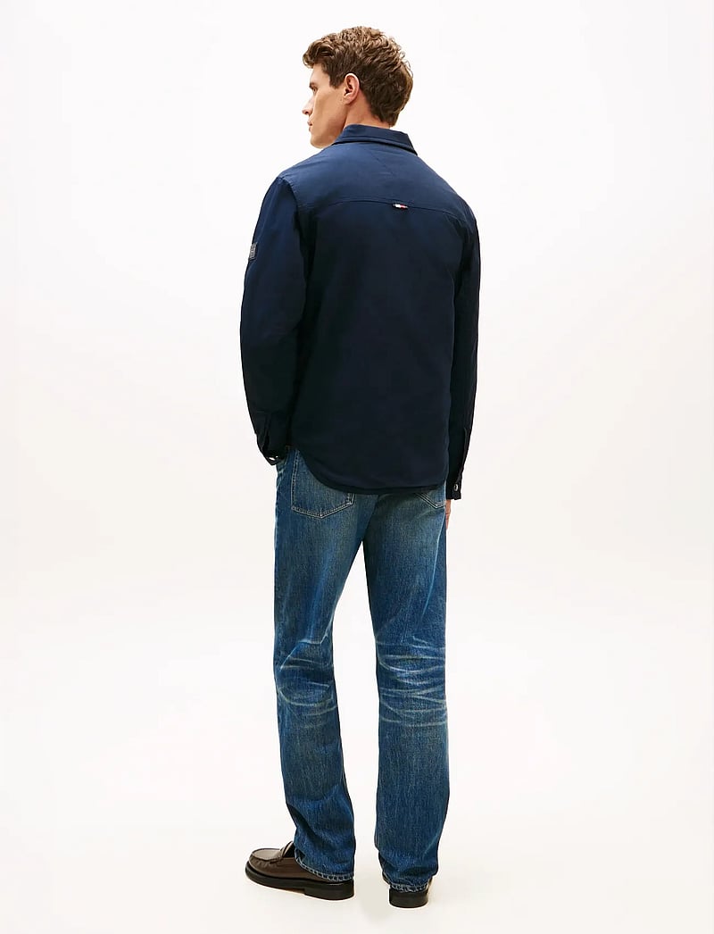 Tommy Hilfiger - PADDED SHIRT JKT - daunenjacken - desert sky - 4