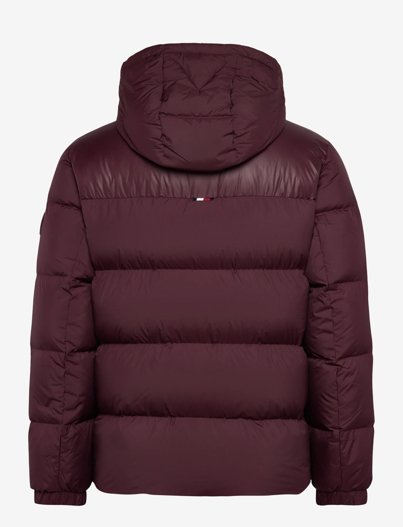 Tommy Hilfiger - MIX DOWN HOODED PUFFER - gefütterte jacken - deep burgundy - 2