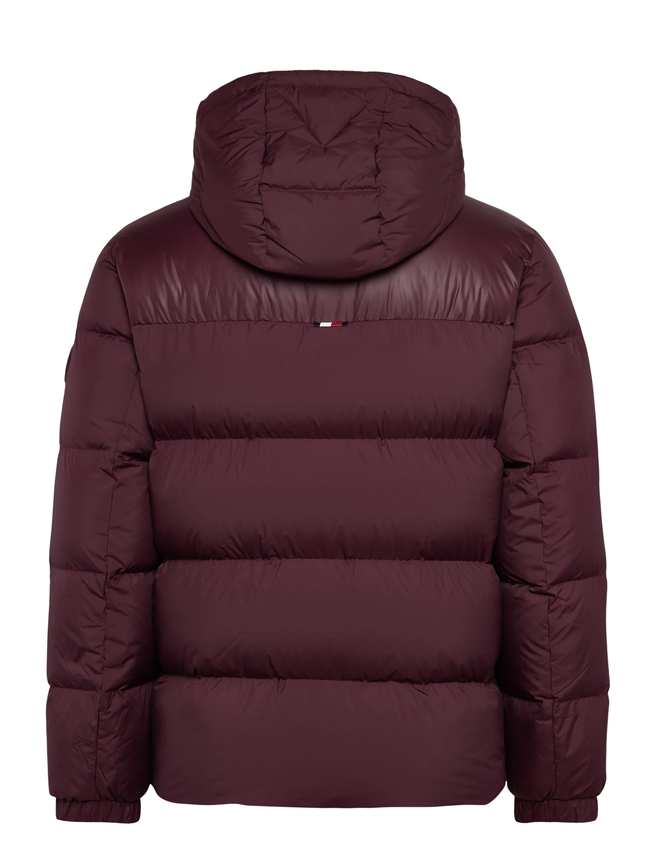 Tommy Hilfiger - MIX DOWN HOODED PUFFER - forede jakker - deep burgundy - 2