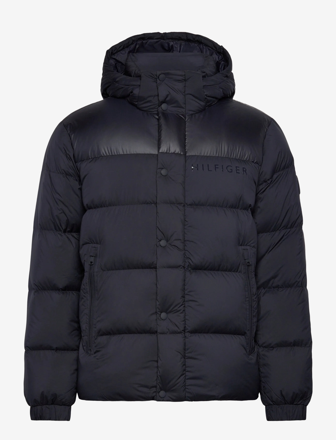 Tommy Hilfiger - MIX DOWN HOODED PUFFER - fodrade jackor - desert sky - 1