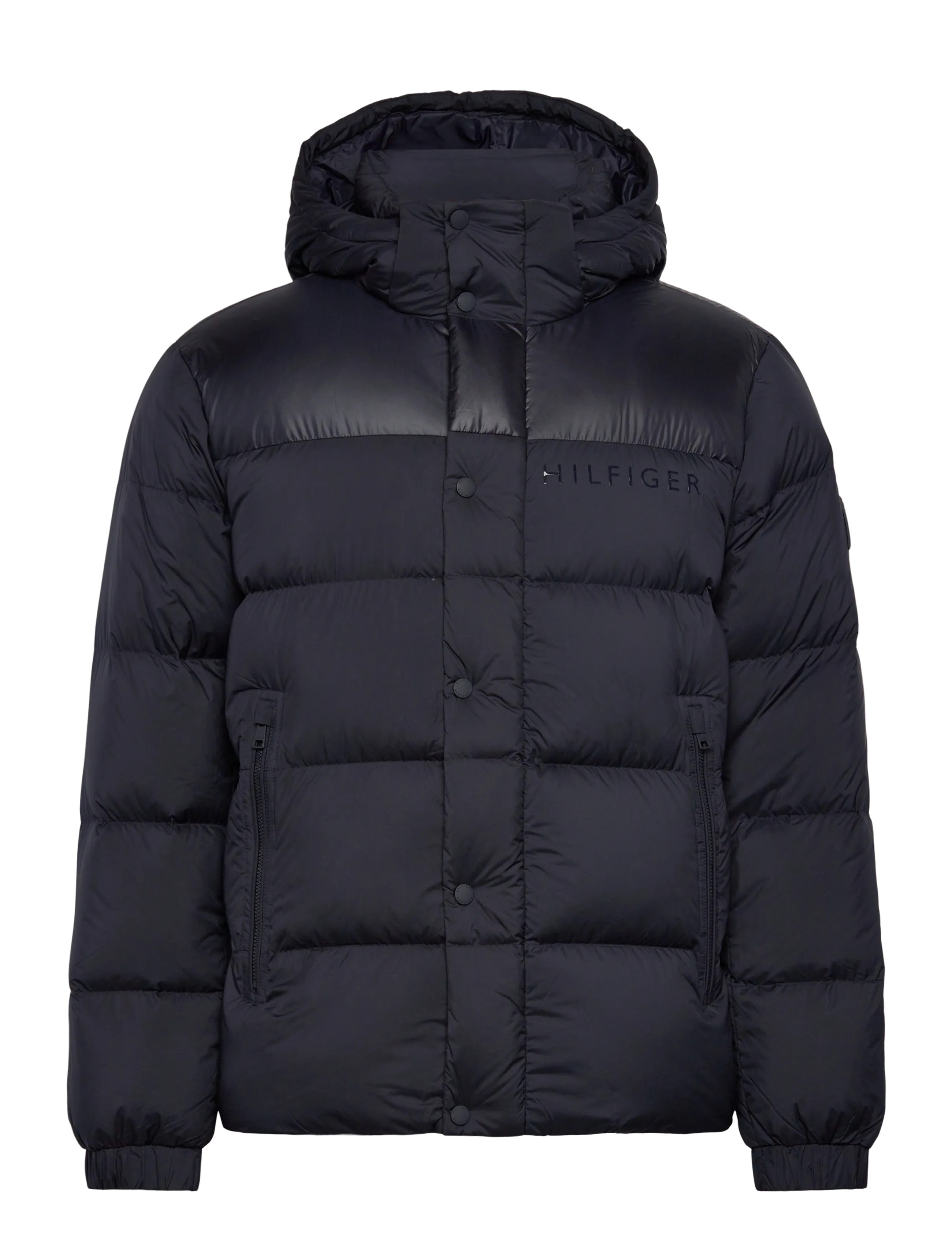 MIX DOWN HOODED PUFFER - DESERT SKY