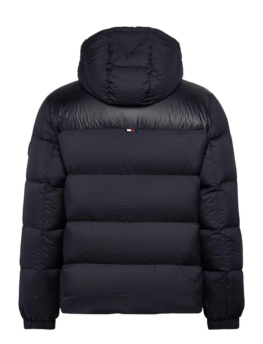 Tommy Hilfiger - MIX DOWN HOODED PUFFER - gefütterte jacken - desert sky - 2