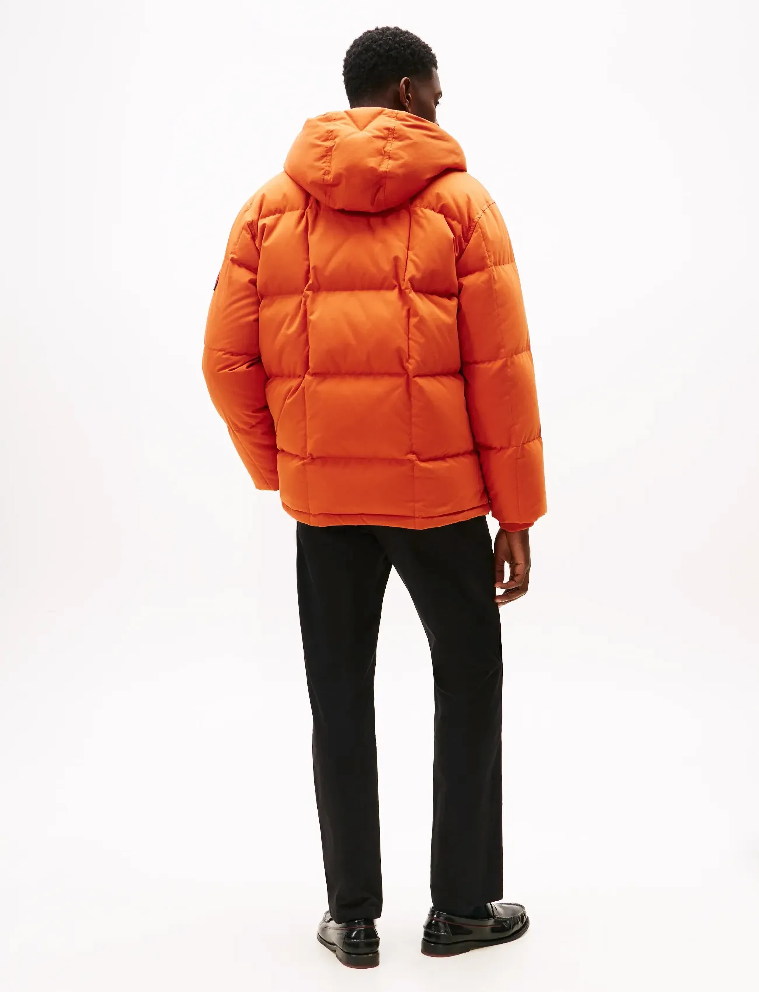 Tommy Hilfiger - SQUARE BAFFLED DOWN PARKA - winterjacken - voyager orange - 4