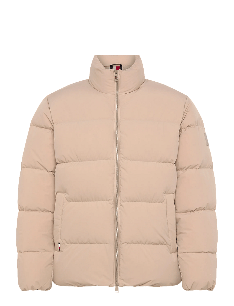 Tommy Hilfiger - DOWN STAND PUFFER JKT - gefütterte jacken - sandalwood - 1