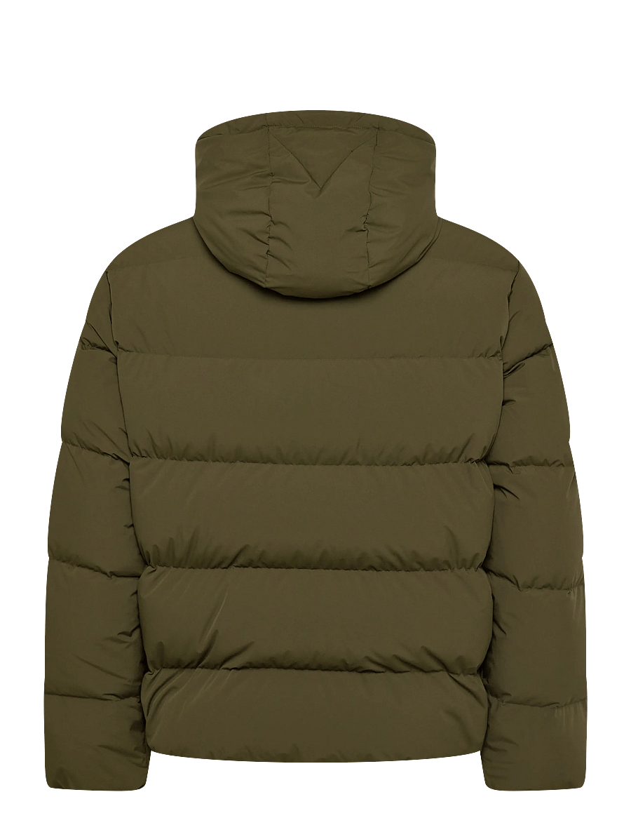 Tommy Hilfiger - DOWN HOODED PUFFER JKT - gefütterte jacken - huntsman green - 2