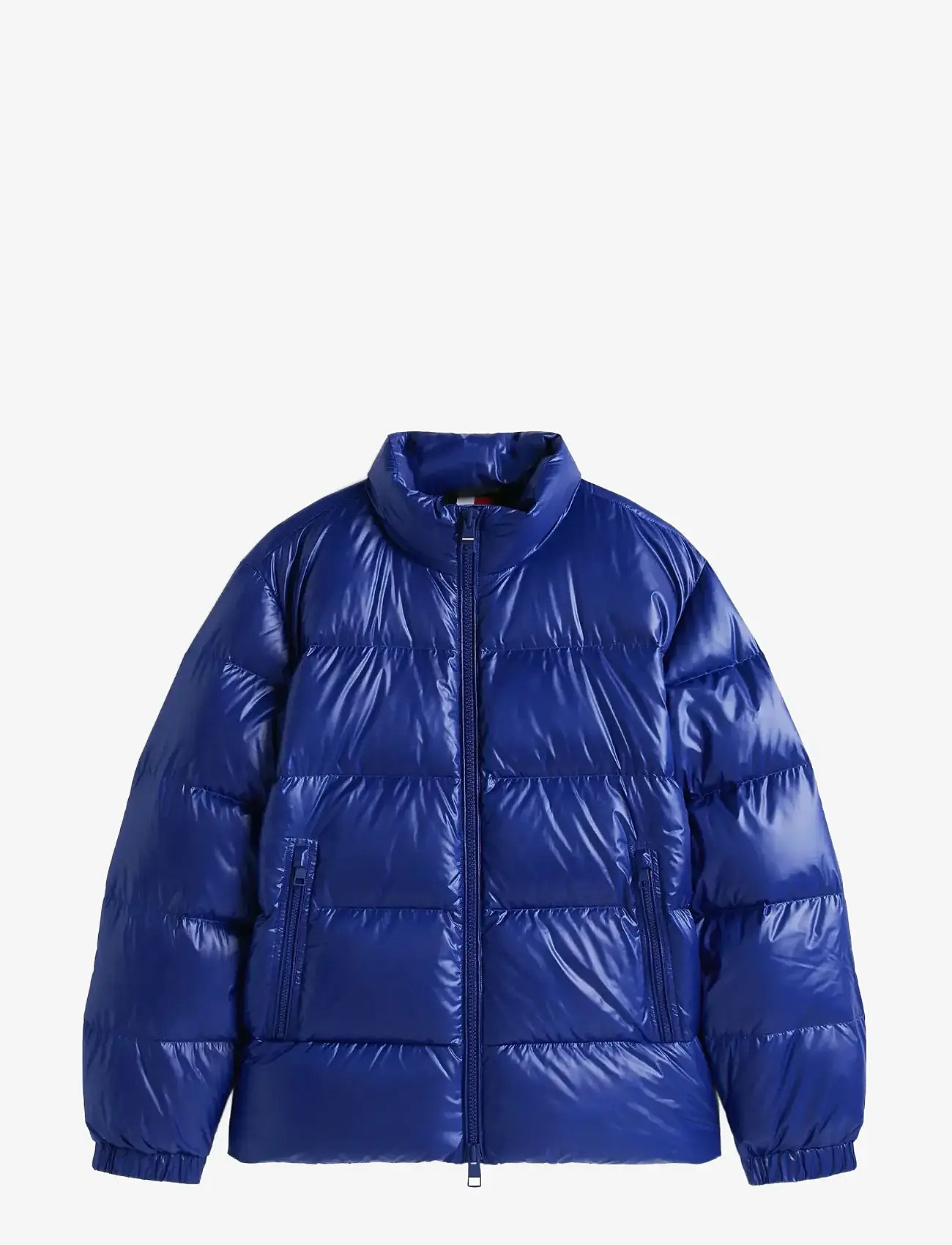 Tommy Hilfiger - SHINY DOWN STAND PUFFER - fodrade jackor - wedge blue - 1