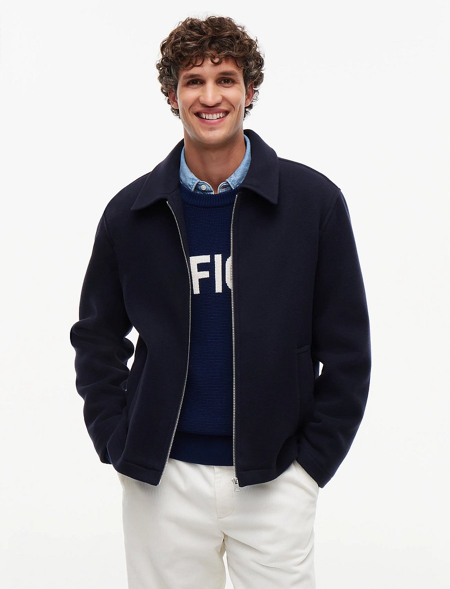 Tommy Hilfiger - WOOL IVY JKT - uldjakker - desert sky - 0