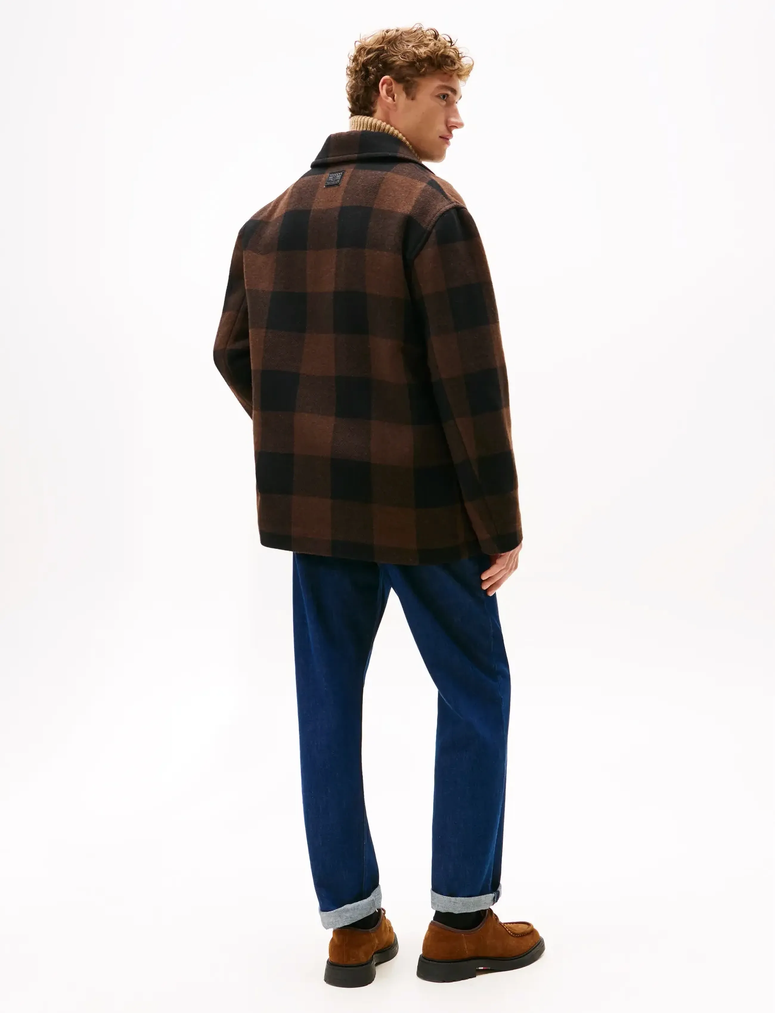 Wool Dbl Face Check Chore Jkt 3