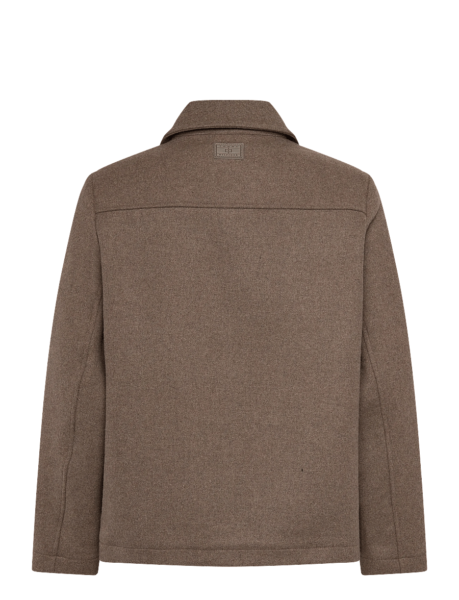 Tommy Hilfiger - WOOL 4PKT JACKET - villased jakid - coastal taupe - 2