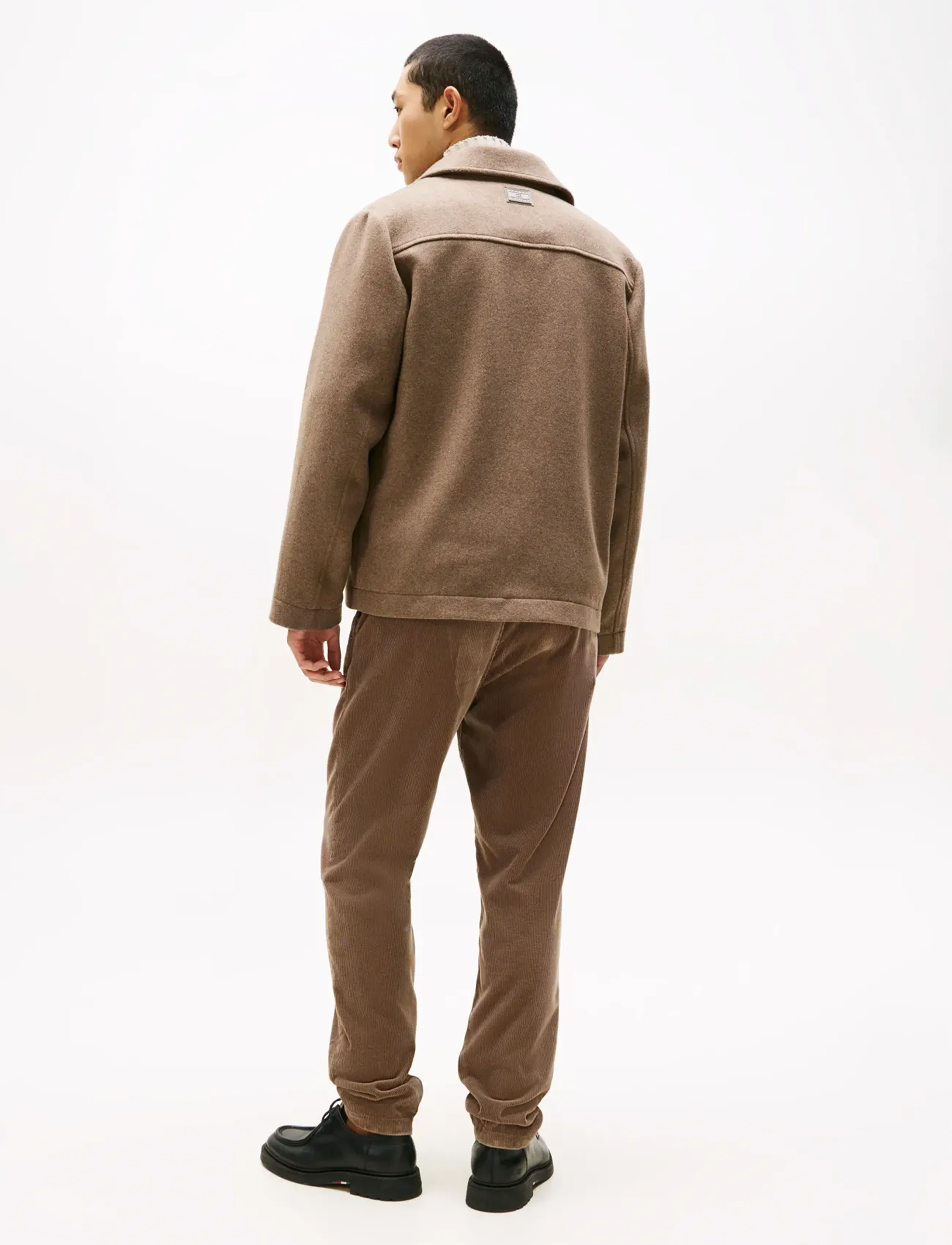 Tommy Hilfiger - WOOL 4PKT JACKET - villased jakid - coastal taupe - 4