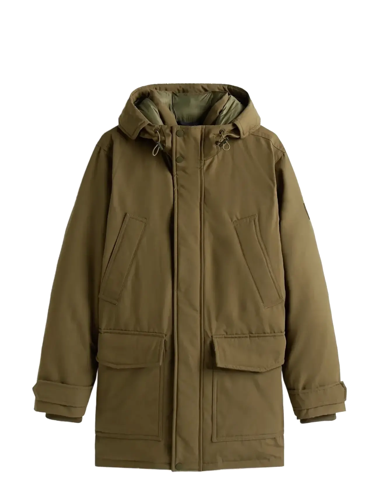 Tommy Hilfiger ROCKIE DOWN PARKA - Kläder - ARMY GREEN / khaki/green