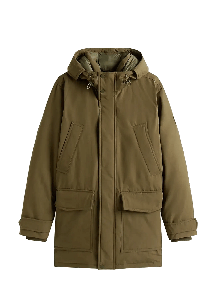 Tommy Hilfiger - ROCKIE DOWN PARKA - parkas - army green - 1
