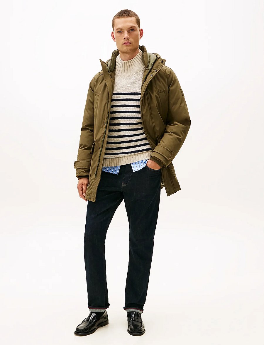 Tommy Hilfiger - ROCKIE DOWN PARKA - parkas - army green - 0