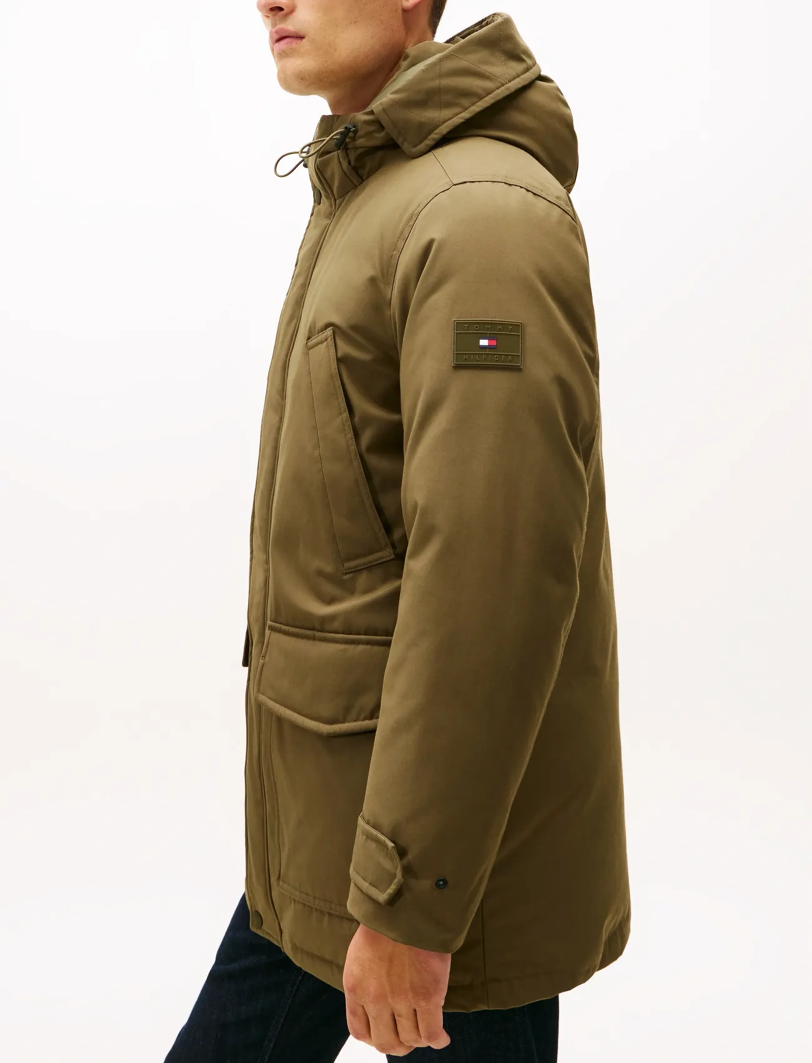 Tommy Hilfiger - ROCKIE DOWN PARKA - parkas - army green - 3